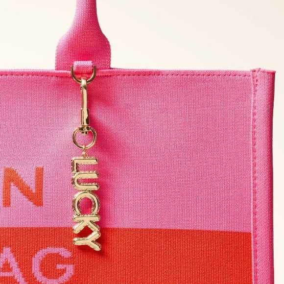 Lucky Bag Charm Keychain - kate spade new york x Target Gold - Picture 3 of 6